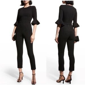 NWT‎ Black Halo Brooklyn Jumpsuit in Black Size 8